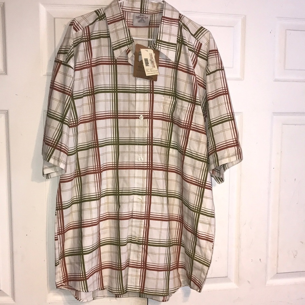 NWT Men's Plaid Tool Jeans Shirt